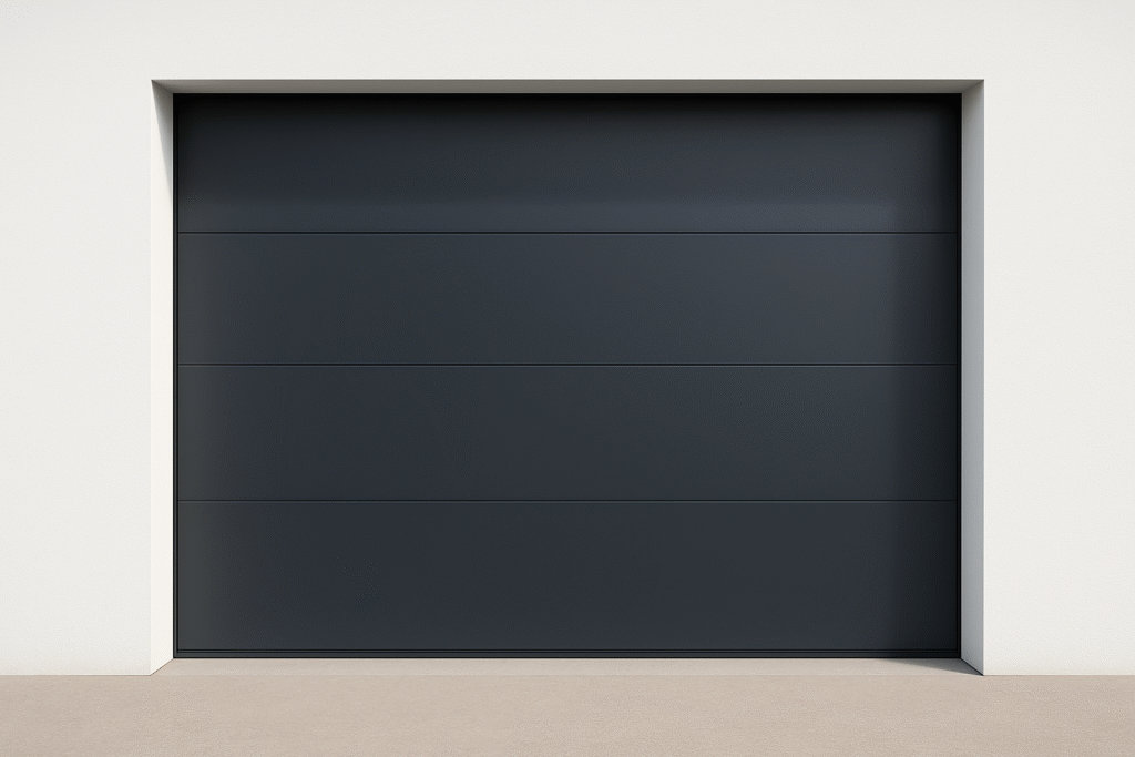 Brána bez drážky (hladký panel / L-ribbed)